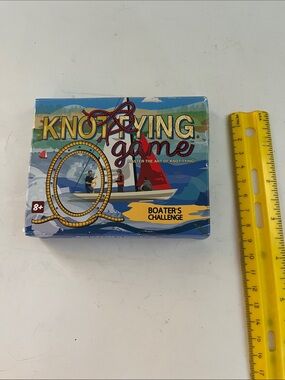 Knot-Tying Game Boater's Challenge - Blue